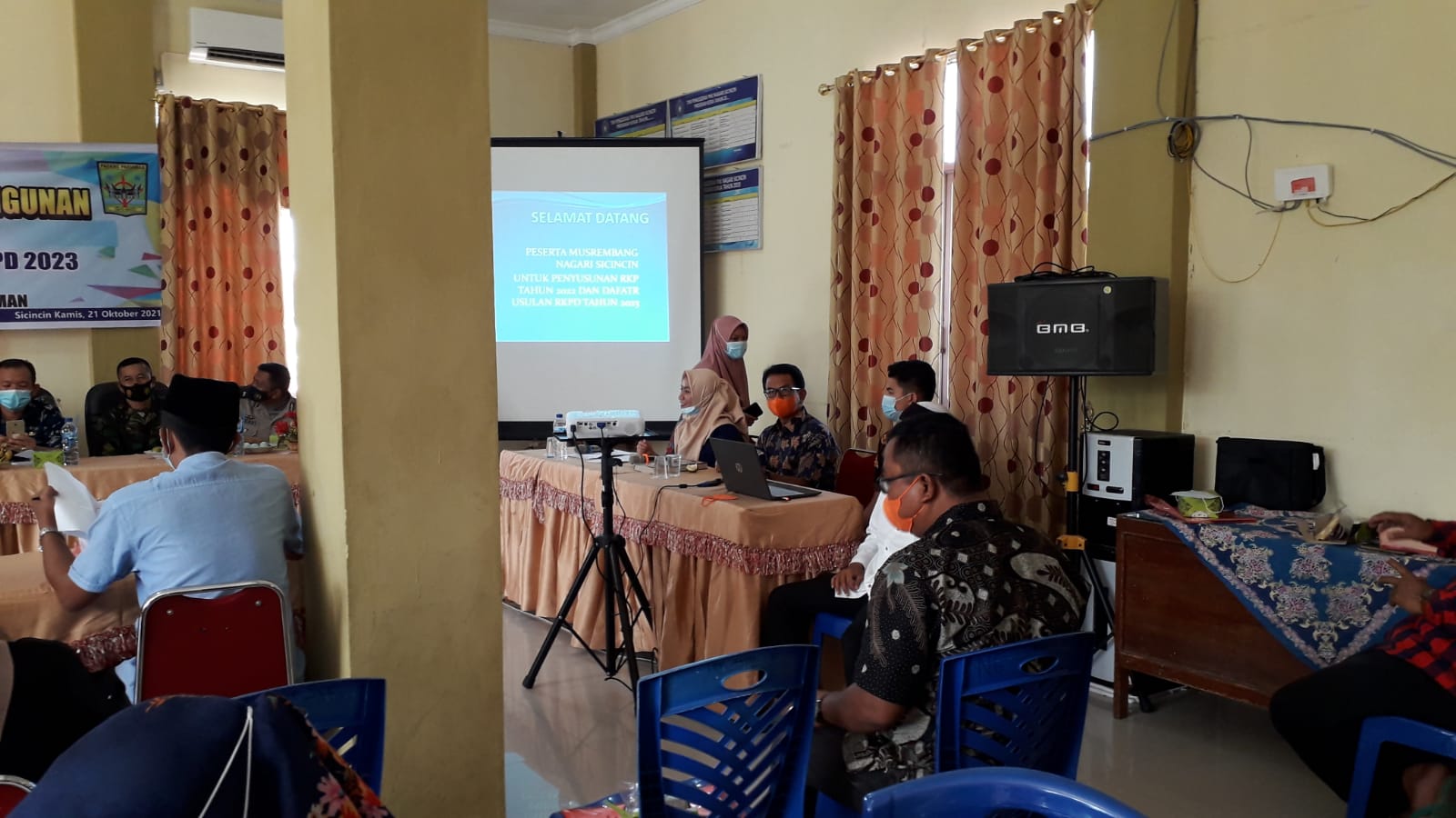 Kegiatan musrenbang Nagari Sicincin
