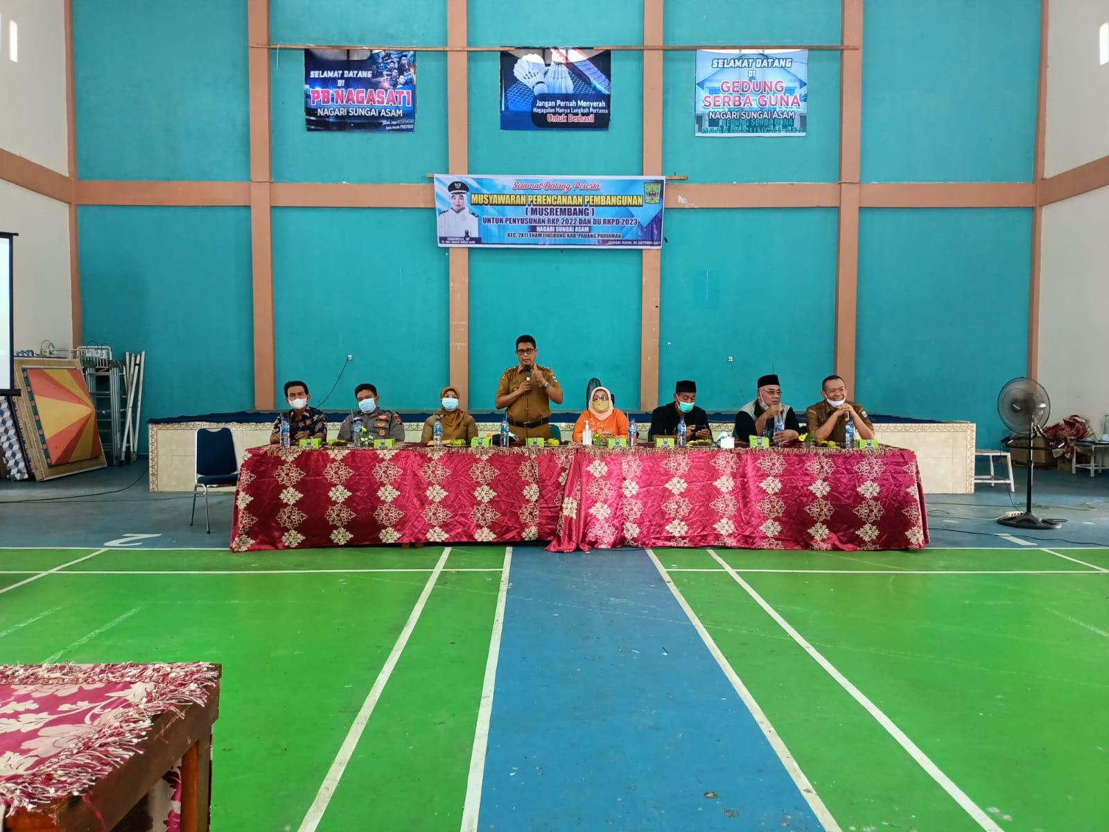 Kegiatan musrenbang Nagari Sungai Asam