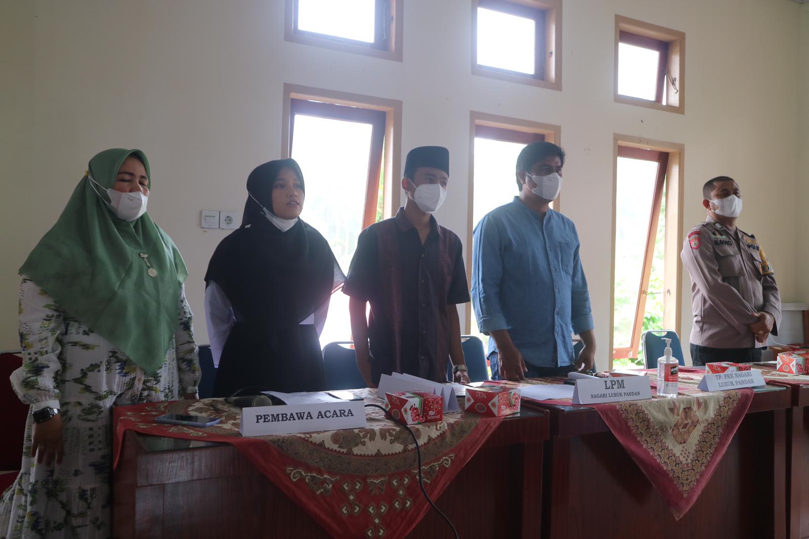 Kegiatan musrenbang Nagari Lubuk Pandan