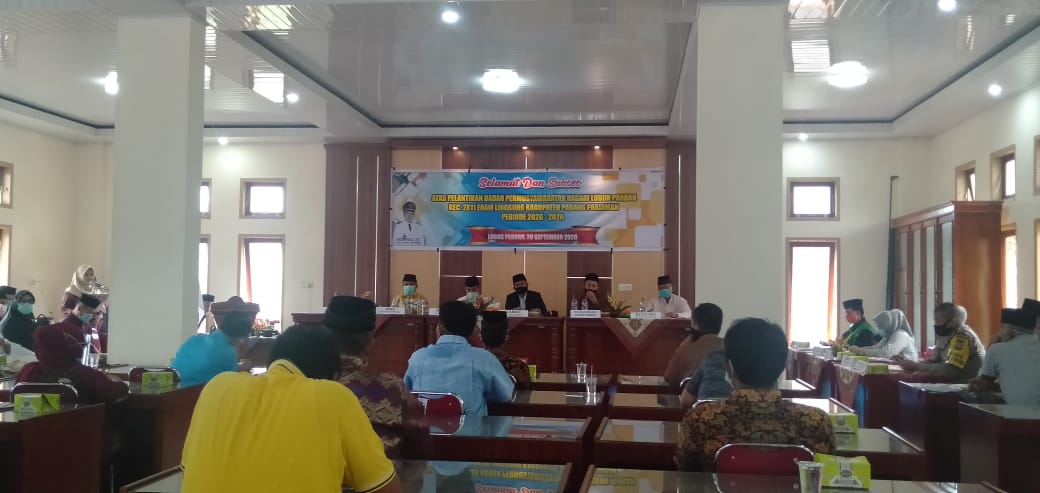 Pelantikan Bamus Nagari Lubuk pandan