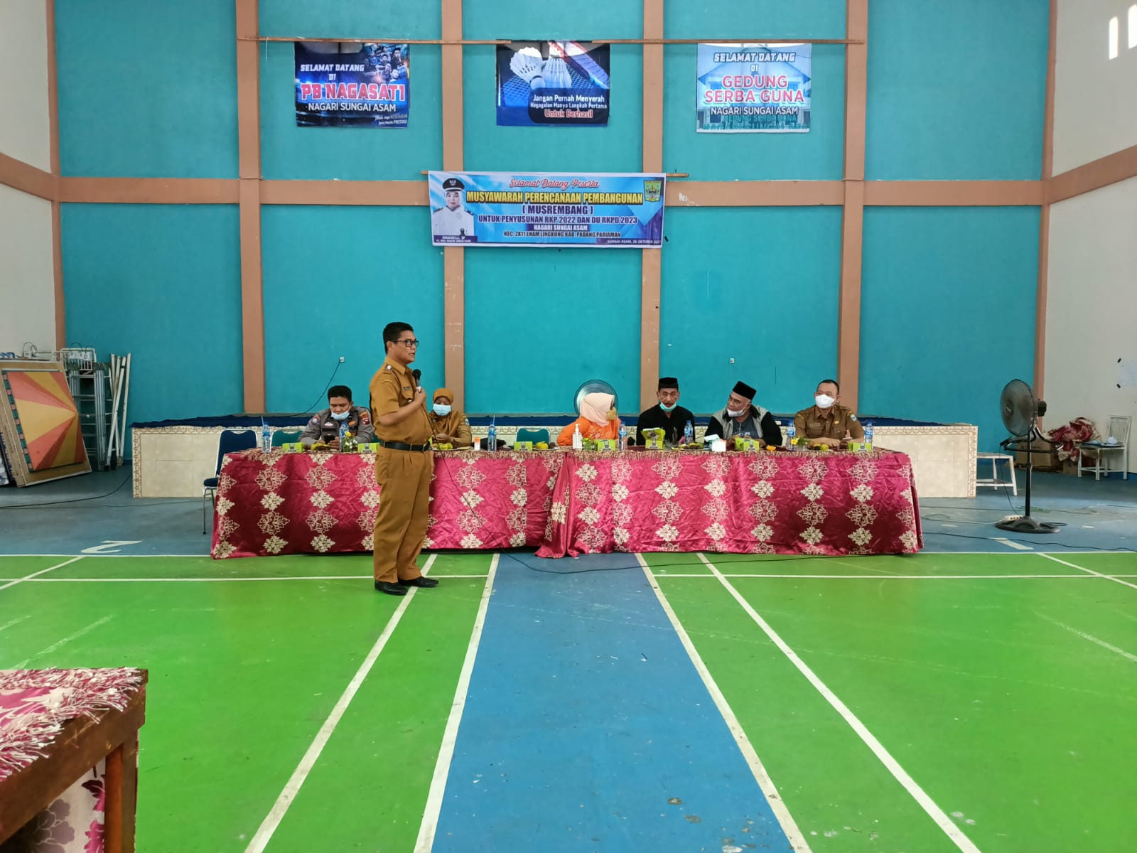 Kegiatan musrenbang Nagari Sungai Asam